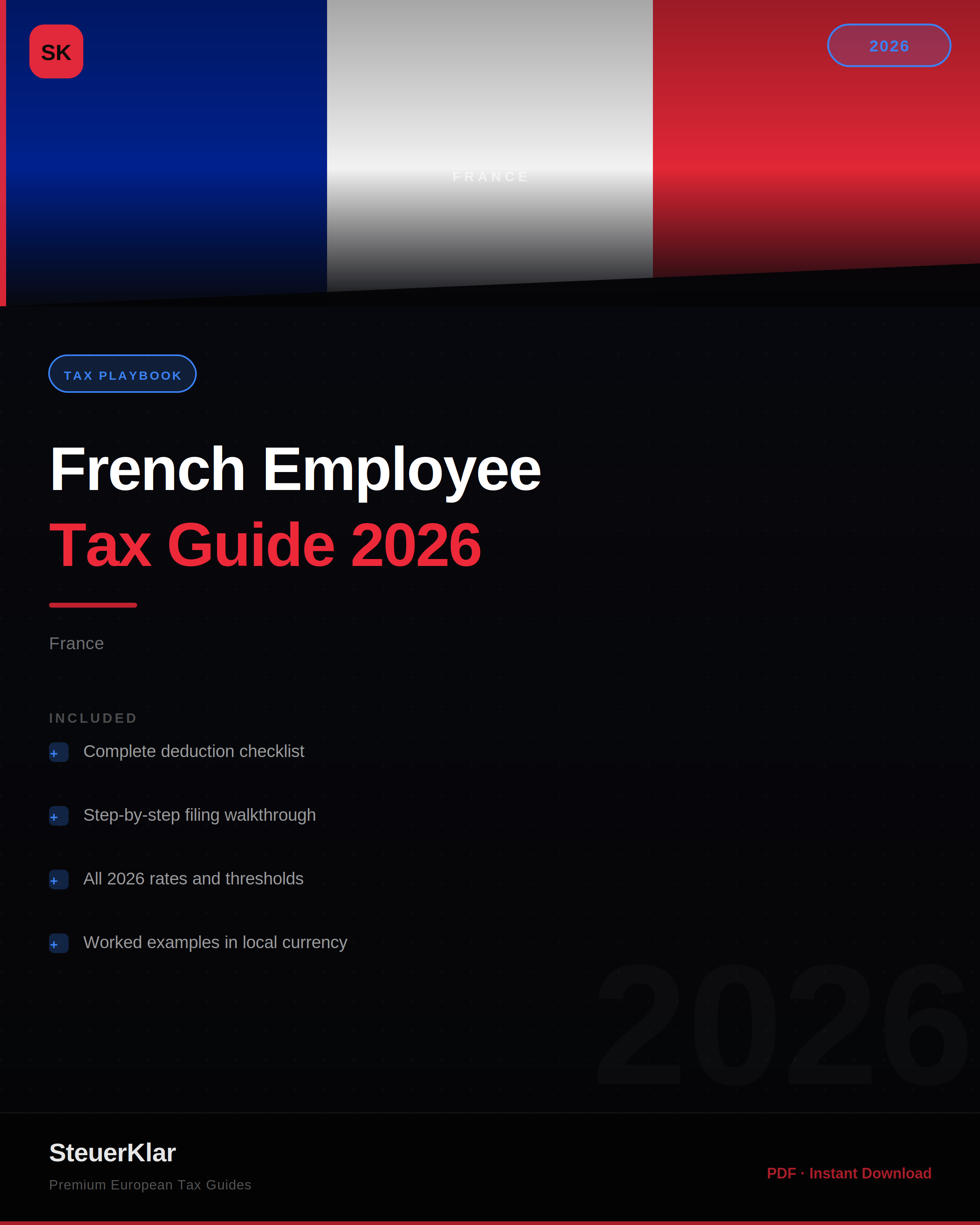 Tax Playbook France