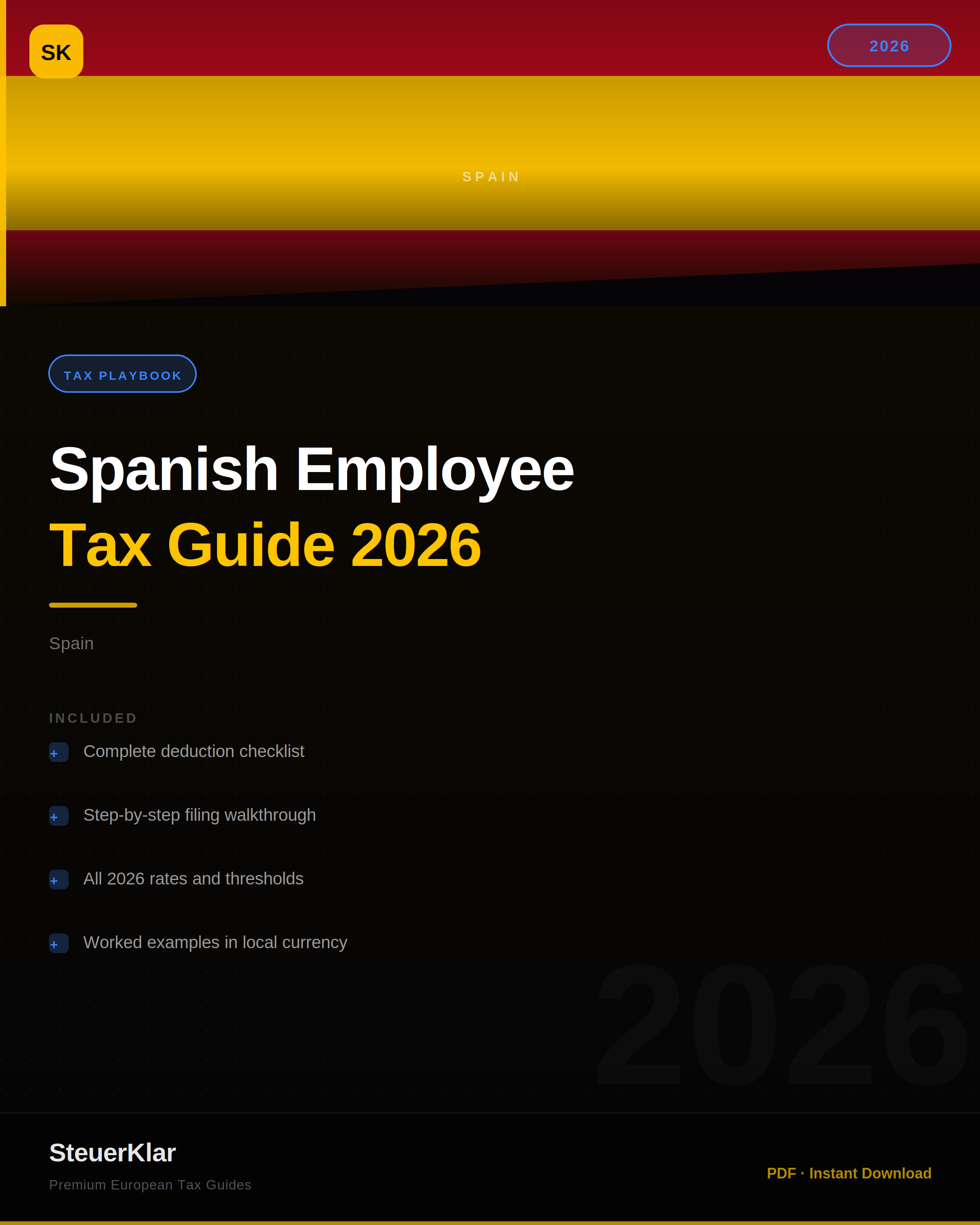 Tax Playbook Spain